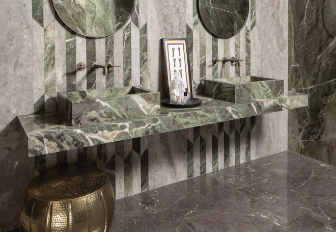 Heritage-luxe-25.wallcloud.emerald.picket.floorbrown.washbasinemerald
