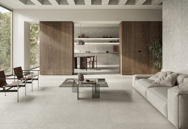 Tagina-Riverstone-Grey-Rock_60x120Grey-Sand_120x120-living-open-space